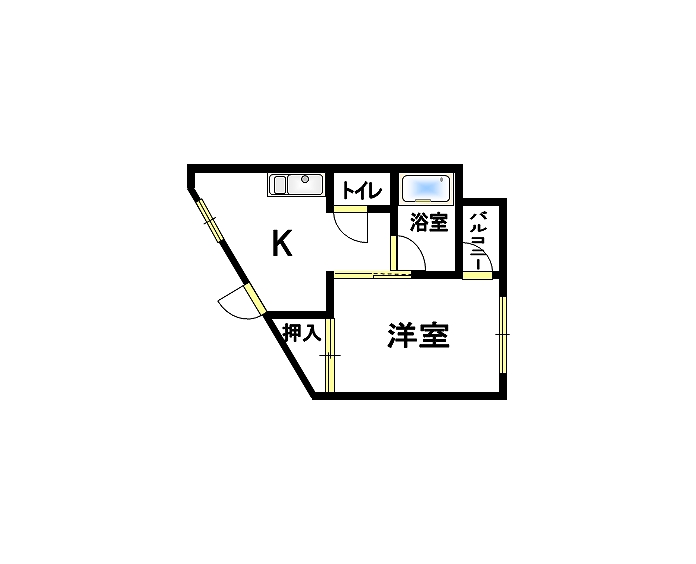 上安平第2ビルの間取り