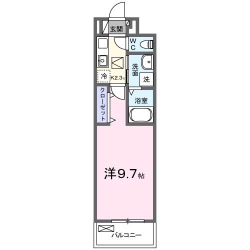 ファースト　スターの間取り