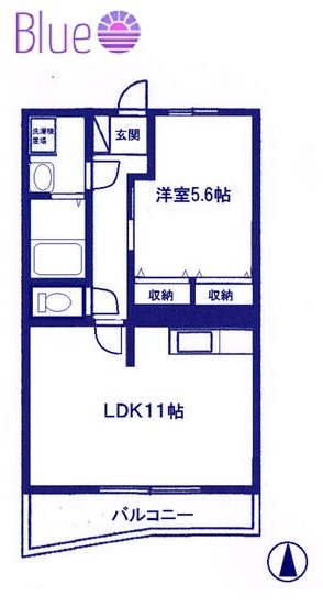 ガーデンコート元町の間取り