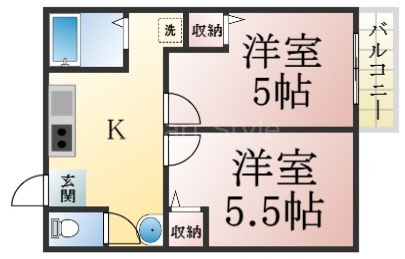 UC離宮の間取り