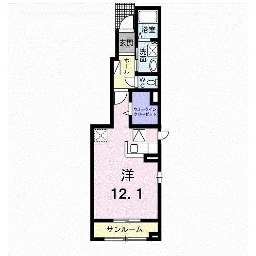 リバーサイド千代の間取り