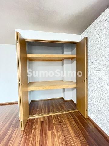 収納　収納があります