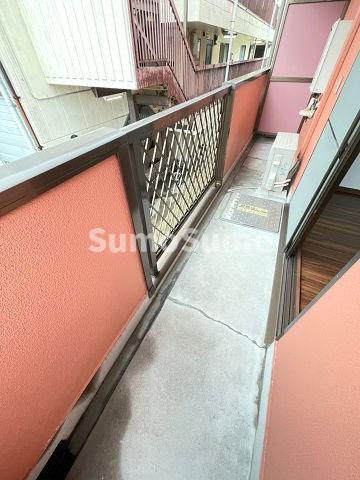 バルコニー　バルコニーがあります