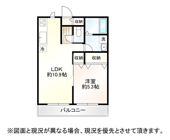 ソレイユの間取り