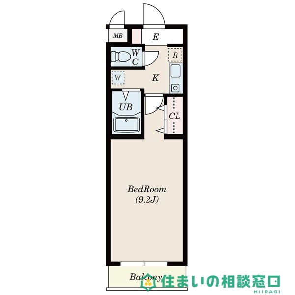 岡崎市中島町のマンションの間取り