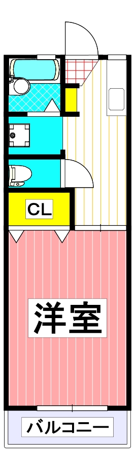 【そよ風コーポ.の間取り】