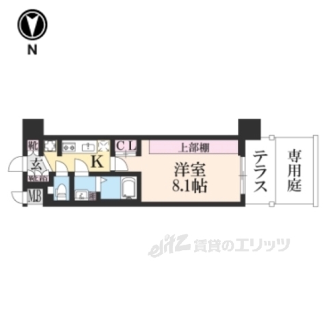 ソルテラス京都洛南の間取り