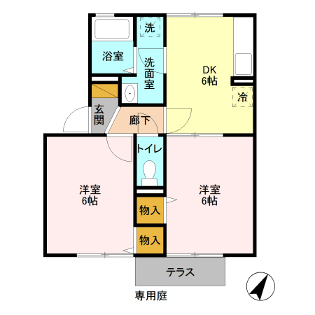 プレミールの間取り