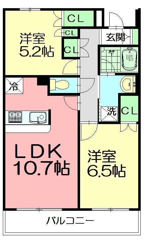 パークサイド藤沢の間取り