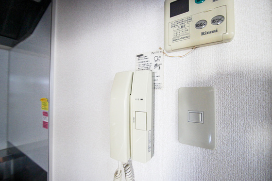 セキュリティ　※別部屋の写真です