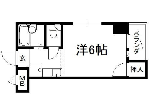 モンターニュ染の間取り