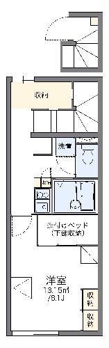 レオパレスＣｏｍｆｏｒｔ　和幸の間取り