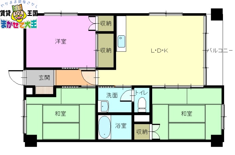 梅屋敷壱号館の間取り