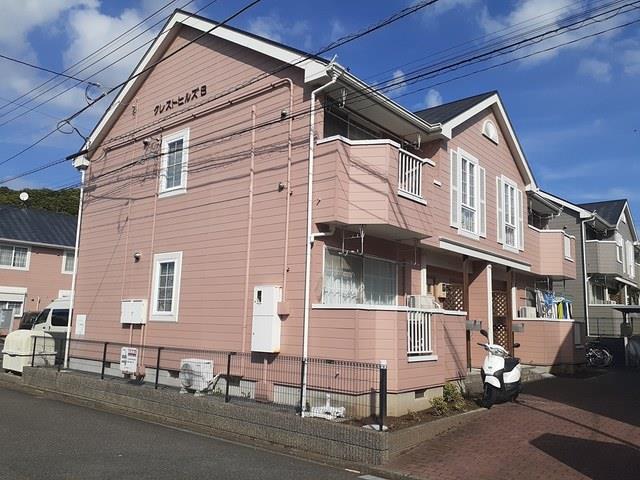 【クレストヒルズＢの建物外観】