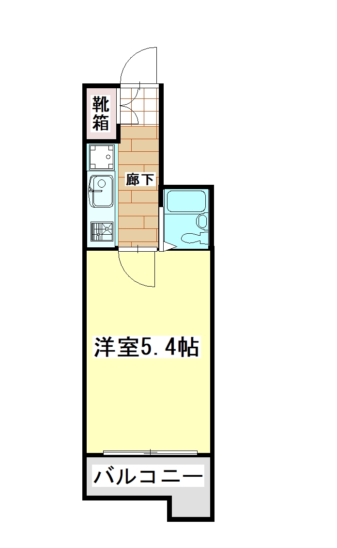 朝日プラザ西鹿児島の間取り