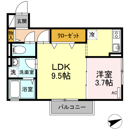 グランドソレーユの間取り