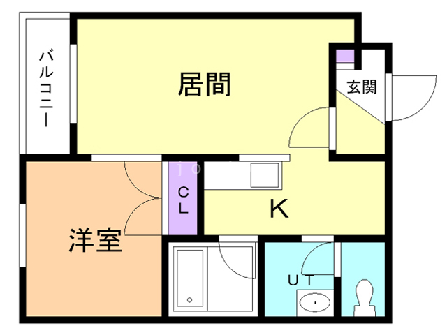 エスポアール３１０の間取り