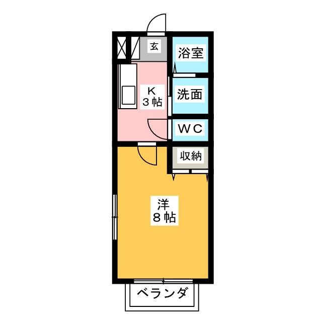 メゾンレトワールの間取り