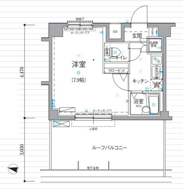 リヴシティ新宿壱番館の間取り