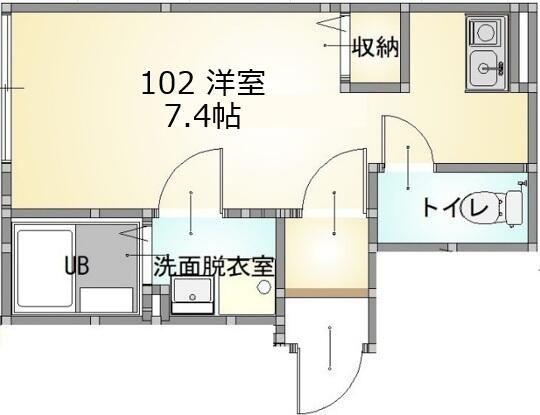 アルクス春日部の間取り