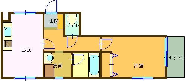 キーモパティオ世田谷の間取り