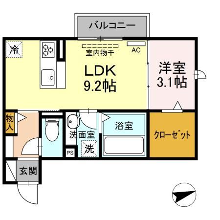 グレースKの間取り