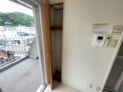 収納　収納のためのスペースです