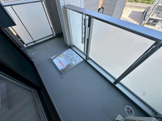 バルコニー　※別部屋の写真です
