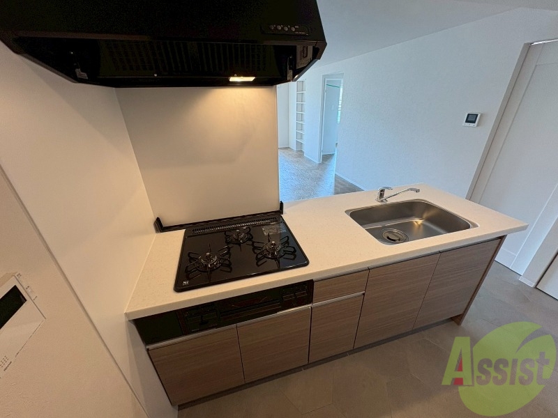 キッチン　システムキッチンなので、すぐお料理に使えます！