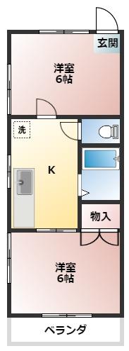 メゾンオリエントの間取り