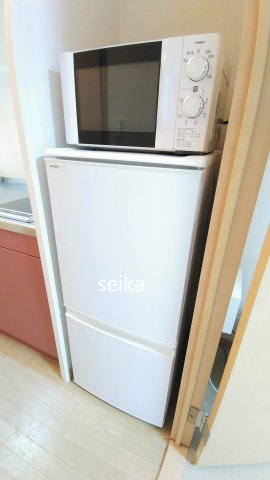 その他設備　電子レンジ＆冷蔵庫
