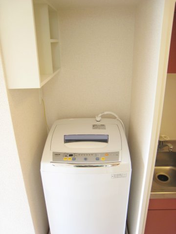 洗面設備　全自動洗濯機