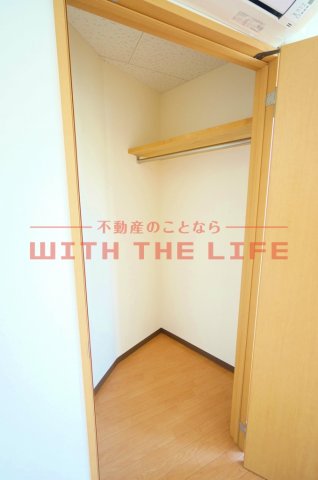 収納　収納のためのスペースです