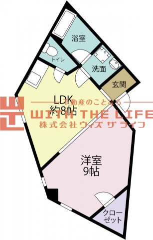 レジデンスペガサスの間取り