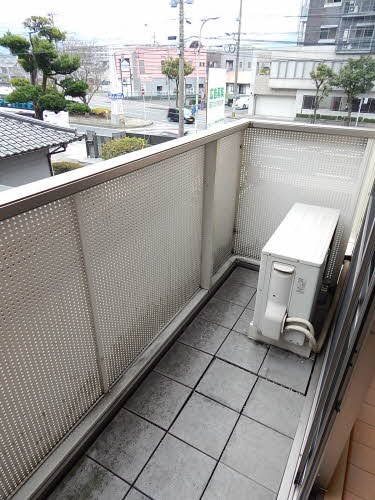 バルコニー　※別号室の写真です。