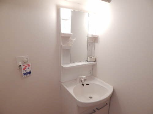 洗面設備　※別号室の写真です。