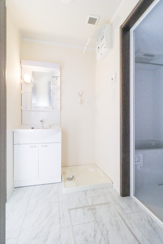 洗面設備　図面と現状に相違がある場合には現状を優先