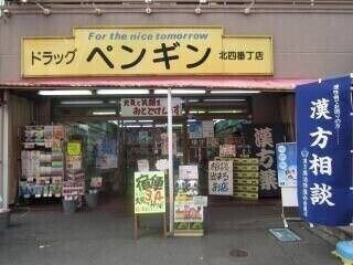 ドラックストア　ドラッグペンギン北四番丁店（ドラッグストア）まで428m