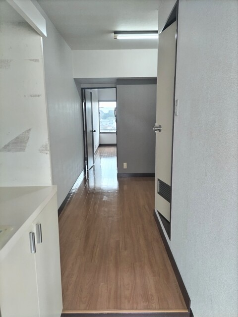 玄関　玄関から見た様子