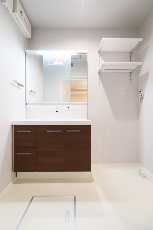 洗面設備　図面と現状に相違がある場合には現状を優先