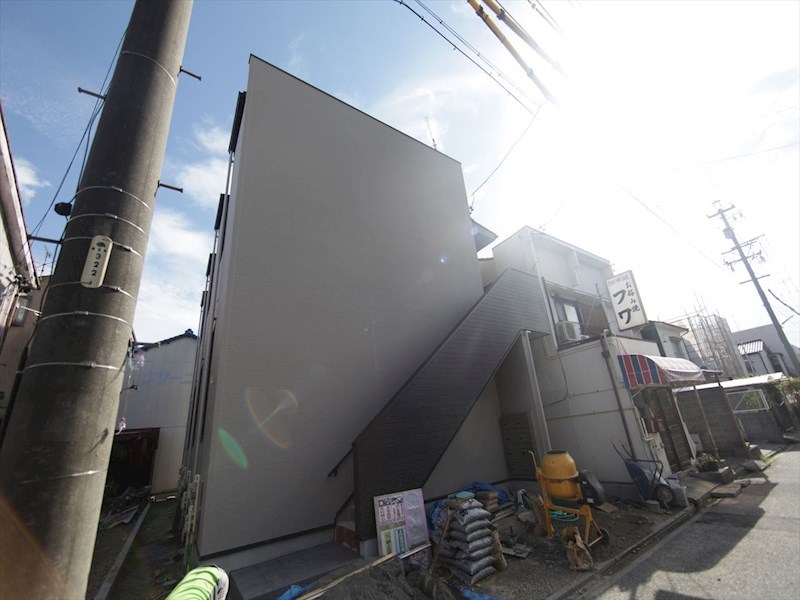 建物外観　外観　デザイナーズ　光インターネット無料