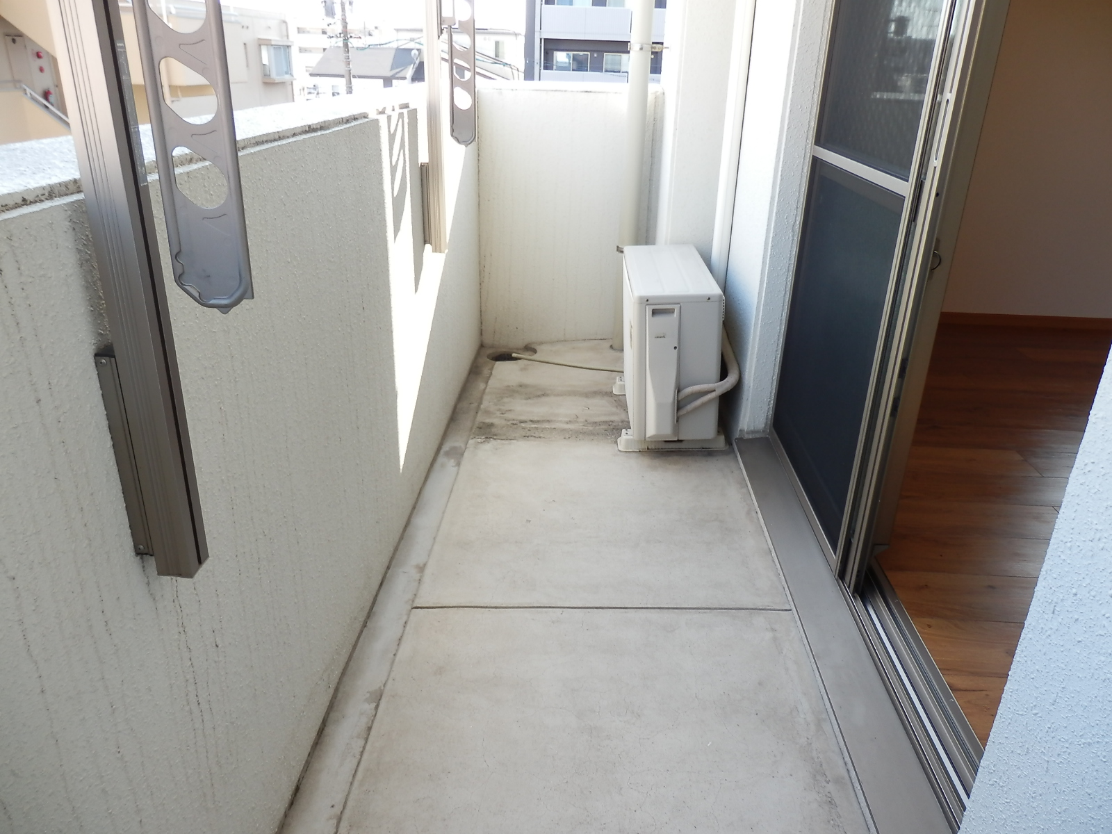 バルコニー　別号室の写真です