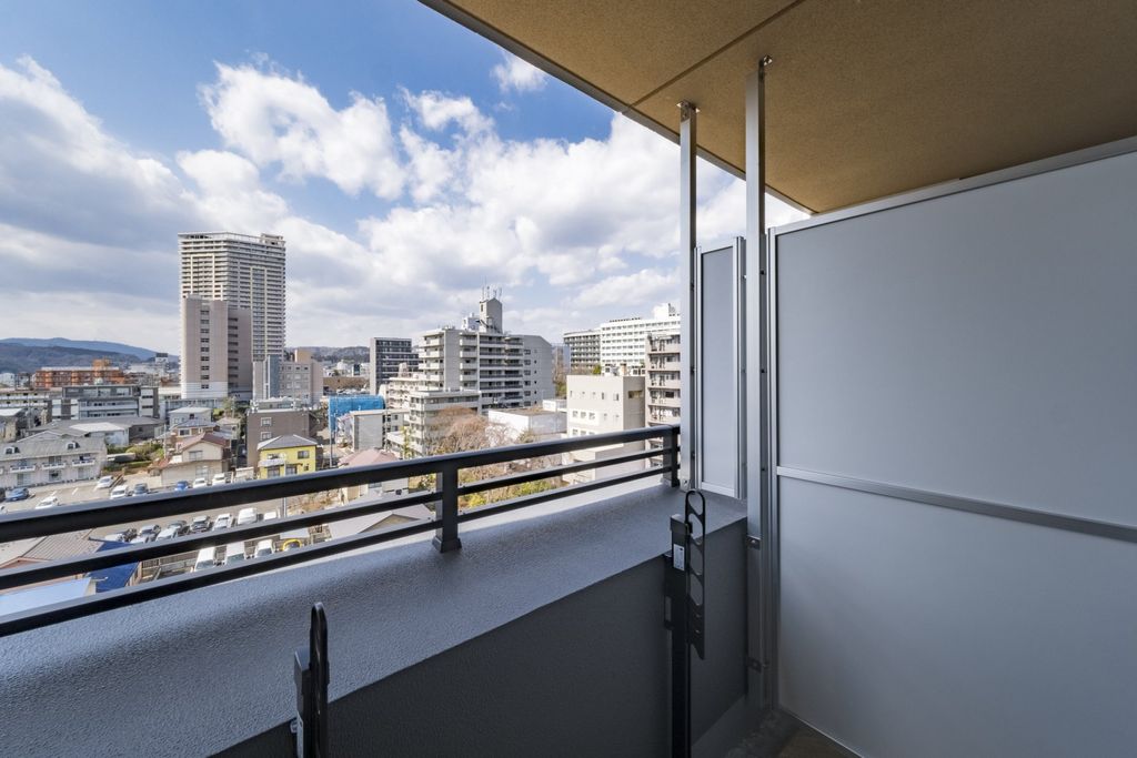 バルコニー　眺望