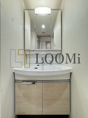 洗面設備　プレサンス堺筋本町エグゼブラン　独立洗面台