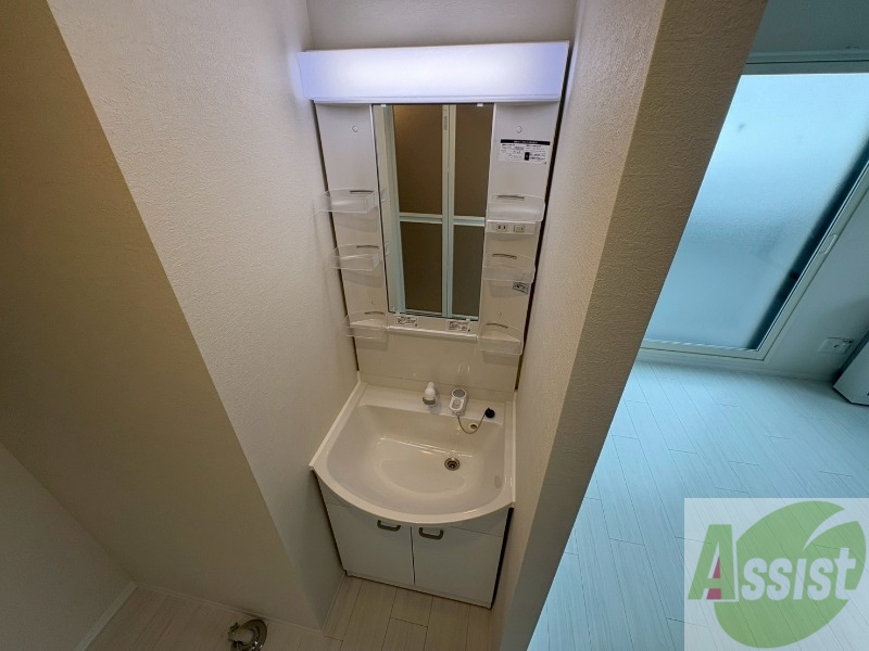 洗面設備　シャンプードレッサーで身支度もラクラクです！