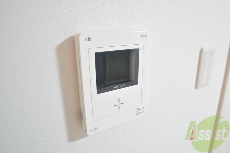 セキュリティ　ＴＶモニタホンで来客の確認もバッチリ