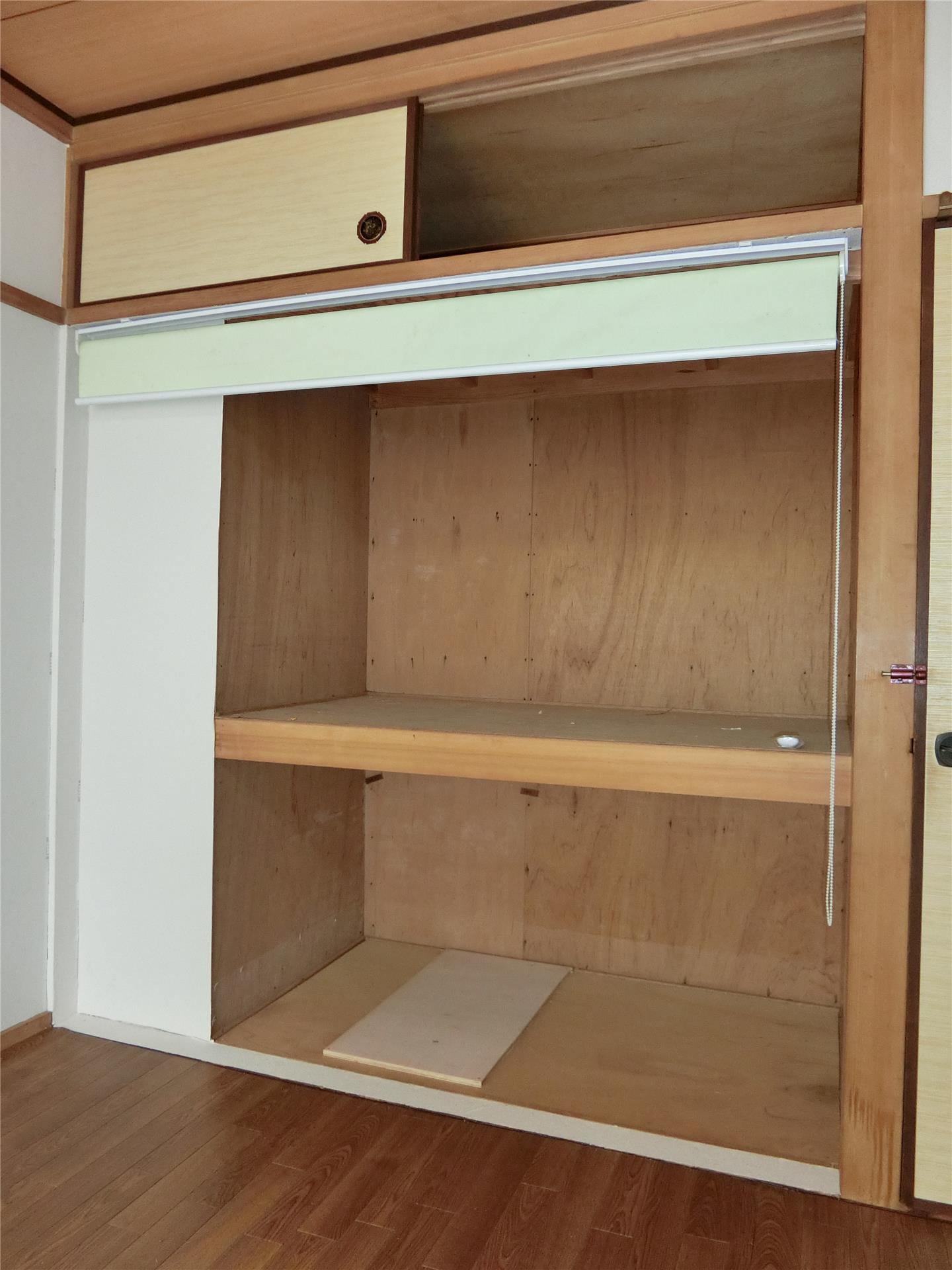 収納　お布団などの収納に便利な押し入れ付き♪