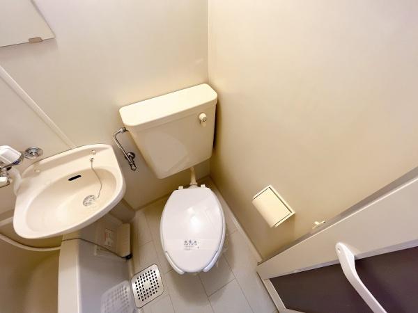 トイレ　キレイです！