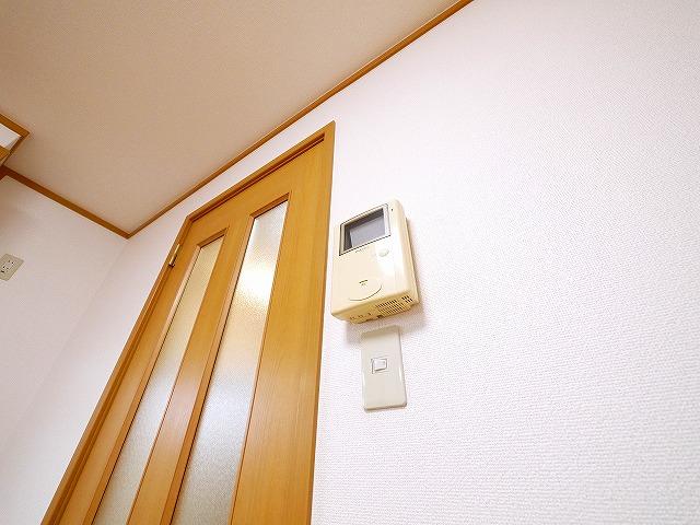 セキュリティ　モニター付きインターホンが付いているお部屋