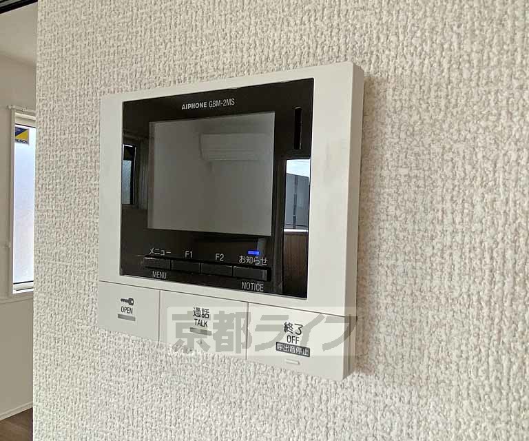 セキュリティ　モニターで来客確認できるので安心です。